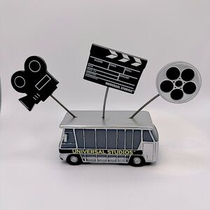 Universal Studios rare collectible souvenir, bus picture clip holder